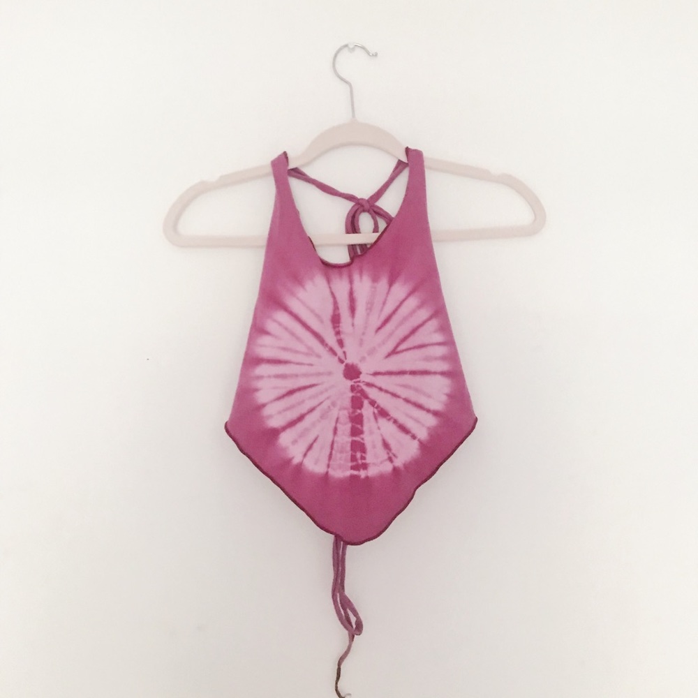Tie dye crop top